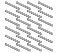 UKCOCO Light Grey 1x5 Cross Axle Building Block Shaft Replacement, Building Brick Accessory and Creative Construction Sets