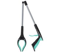 UKCOCO Lightweight Foldable Trash Picker Grabber Tool Made of Aluminum Alloy and Abs, Easy to Operate for Picking Litter at Parks and Homes, Handy Garbage Clamp for Convenient Waste