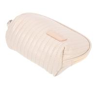 UKCOCO Lightweight Pu Leather Cosmetic Bag Small Makeup Organizer with Wear Resistance, Practical Travel Pouch for Toiletries, for Weekend and Leisure Walking