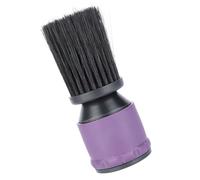 UKCOCO Lightweight Purple Hairdressing Cleaning Brush with Soft Abs Bristles, Easy to Install Hair Dryer Brush Cleaning Tool for Professional Hair Cutting and Barber Neck Duster Use