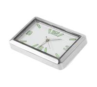 UKCOCO Luminous Car Clock for Dashboard and Air Vent Easy Install Stick Vehicle Clock with Compact Design Night Visible Analog Quartz Timepiece for Car Interior