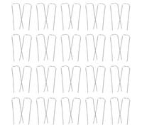 UKCOCO M-Shaped Galvanized Floral Pins 150Pcs Sturdy Garden Stakes for Securing Foam Wreaths and Floral Arrangement Supplies