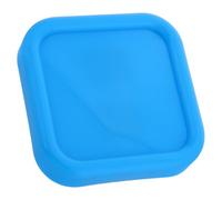 UKCOCO Magnetic Pin Holder for Sewing Needles, Square Blue Magnetic Pincushion with Suction Function, Needle Storage Organizer for Needlework and DIY Sewing Accessories