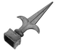 UKCOCO Metal Garden Fence Finials Spearhead Protective Caps for Farmhouse Gate and Outdoor Fence Posts