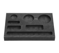 UKCOCO Metal Melting Graphite Mold for Precise Jewelry Casting with Reusable Nonstick Surface, Suitable for Gold Silver Copper Brass Alloy Bar Production
