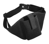 UKCOCO Mic Belt for Gym Adjustable Neoprene Microphone Holder Belt with Quick-Release Buckle and Front Pocket Fitness Instructor Mic Waist for Running Yoga Outdoor Training