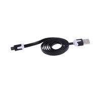 UKCOCO Micro Usb Cable Fast Charging Data Cable for Smartphones Flat Noodle Usb Charger Cord 1 Meter Extended for Mobile Devices