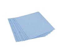 UKCOCO Microfiber Cleaning Cloths Soft and Sturdy Polishing Cloths Blue Portable Size 80pcs and Jewelry for Eyeglasses and Camera Lens for Screens, Jewelry, and Electronics