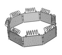 UKCOCO Military Fence Building Toy Set for Kids 1 Set of Plastic DIY Scene Accessories for Military Theme Play for Tabletop War Games and Creative Play