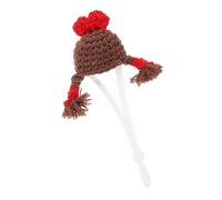 UKCOCO Mini Decorative Hat for Small Pets Cute Knitted Cap for Hamsters Lizards and Hedgehogs Lightweight Halloween Costume Accessory Easy to Wear and Comfortable Design