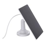 UKCOCO Monocrystalline Solar Power Supply for Outdoor Lights Devices Easy Installation Compatible with Type C USB Dc