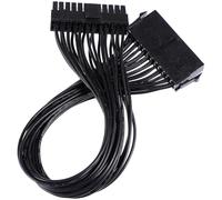UKCOCO Motherboard Power Extension Cable 24-pin Atx Pin Male to Female 18awg Pure Copper 30cm Internal PC Power Supply Extension Cord