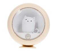 UKCOCO Motion Sensor Light Cat Night Light Human Sensor Nightlight for Baby Room Stairs Closet Induction Lamp Eye Protection
