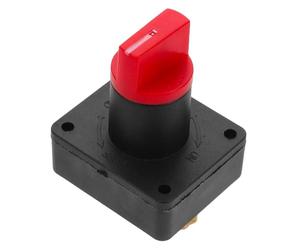 UKCOCO Motorcycle Power Switch 12V Knob Battery Cut Off Switch Universal for Three-Wheel Vehicle Battery Shut Off ABS Anti-Leakage and Short Circuit Protection
