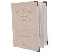 UKCOCO Multi Function Ticket Organizer Album with Receipt and Photo Storage Book for Concert Movie Travel Keepsakes Gray Coil Bound Collection Binder for Tickets and Documents