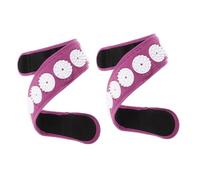 UKCOCO Muscle Relaxation Acupressure Wrap 2Pcs Adjustable Headband Strap for Head and Neck Massage Portable Acupuncture Belt