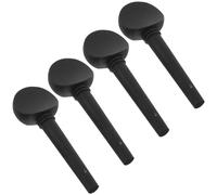 UKCOCO Musical Instrument Accessories 4Pcs Cello Tuning Pegs Imitation Ebony Robust Replacement for String Players