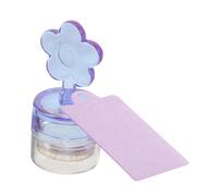 UKCOCO Nail Art Stamper Kit Silicone Nail Art Stamper Flower Handle Easy to Clean Removable for Friend Who Loves to Do Stores Home