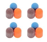 UKCOCO Nail Drill Sanding Bands Ø13mm Red, Electric Nail File Attachment for Manicure and Pedicure, Foot Care Grinding Head for Callus and Dead Skin Removal