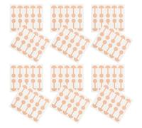 UKCOCO Nasal Wing Tape 20 Sheets Lightweight Self-Adhesive Nose Shrinker for Wide Nostril Slimming and Invisible Wear during Work or Social Events