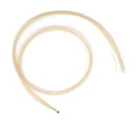 UKCOCO Natural Violin Bow Horse Hair with Pre-tied and Sealed End, Lightweight Horsetail Material for Viola and Erhu, Easy Attachment Bow Hair Replacement Accessory for Beginners