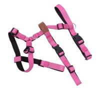 UKCOCO No Pull Dog Harness Polyester Material with Handle Adjustable Chest Strap and Quick Release Buckles Even Pressure Distribution for Adult Dogs and Puppies for Park Stroll