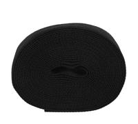 UKCOCO Nylon Anchor Chain Sleeve Protective Cover for Boat Rope | Universal Winch Line Guard, Black Nylon Sleeve, Soft Smooth Finish, for Docking and Outdoor Parking