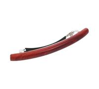 UKCOCO Oriental Wooden Hair Barrette Minimalist Spring Snap Clip for Women Lightweight Hair Accessory for Formal Occasions Cheongsam Elegant