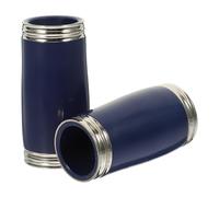 UKCOCO Pair of Abs Dark Blue Clarinet Tuning Tubes Wind Instrument Parts for Clarinet Pitch Adjustment Musical Accessory