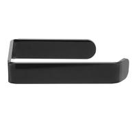 UKCOCO Paper Towel Roll Holder, Paper Towel Roll Rack, Black Acrylic Wall Mounted Adhesive, Easy to Install, for Kitchen and Bathroom