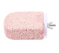 UKCOCO Parrot Perch Stand Bird Cage Accessory with Frosted Claw Grinding Rod, Cherry Blossom Pink Parakeet Standing Stick for Nail Sharpening and Bird Biting, Suitable for Cage Use