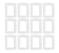 UKCOCO Pet Waterer Filters Replacement White Sponge Material 12pcs with Filtration for Cat Water Fountain and Pet Water Dispenser Suitable for Home