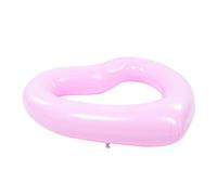 UKCOCO Pink Heart Shaped Pool Float Swim Ring for Adults Inflatable Beach Party Swimming for Lake River Pool Fun and Beginner Swimmers