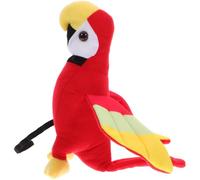 UKCOCO Pirate Parrot Shoulder Prop Plush Toy for Kids and Adults Adjustable Pirate Costume Accessory for Halloween Birthday Party and Themed Dress up