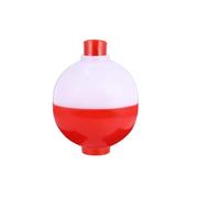 UKCOCO Plastic Ball Float Sea Fishing Float Ring 10pcs for Bait Accessories | ABS Construction, Red Finish, Lightweight and Convenient, Suitable for Sea Fishing Lovers and Tackle Kits