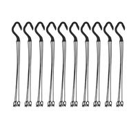 UKCOCO Plastic Hanging Plant Pot Hooks Easy Installation with Hanging Design Product Accessories 10pcs for Green Pothos and Flower Pots Suitable for Living Room and Outdoor Use
