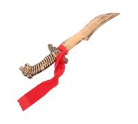 UKCOCO Plastic Knight Sword for Cosplay Miniature Medieval Sword with Realistic Design Lightweight and Safe Role for Halloween Pirate and Knight Costume Accessories