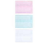 UKCOCO Plastic Nail Drill Bits Storage Boxes 3pcs with 14 Compartments Practical Manicure Polishing Heads Organizer , Special Slots Design to Keep Grinding Heads Clean and Desktop Neat