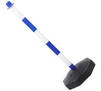 UKCOCO Plastic Safety Post Queue Barrier for Parking Lots and Traffic Management, Providing Barriers and Guiding Drivers, Driveway Security Post for Effective Crowd Control and Parking