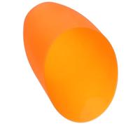 UKCOCO Plastic Table Lamp Shade Light Cover in Orange, Lightweight and Softens the Light, Minimalist Classic Style Suitable for Living Room or Hotel Use