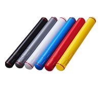 UKCOCO Plastic Telescopic Drawing Storage Tube, Small Round-Head Art Poster Carrier, Adjustable Plastic Storage Container for Painting Paper - Random Color, Single Unit