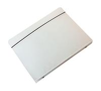 UKCOCO Plastic Transparent Round Ring Binder File Folder Loose Leaf Protector for Home Office School Use Plastic Cover for Document Organization Easy Open