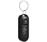 UKCOCO Pocket Watch with Keychain: Mini Keying Digital Clip on Watch - LED Screen Small Digital Cocks Keyring for Kid Students