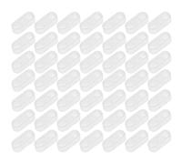 UKCOCO Pom Vertical Blind Chain Connector Clips, 50 Pcs White for Curtain Roller Accessories Lightweight Replacement Roller Blind Cord Connectors for Roman Shades