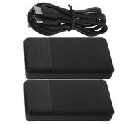 UKCOCO Portable 2000mah Heated Gear Power Bank with USB Cable for Heated Gloves and Insoles, Plastic Material, Safe Use, Versatile Backup Charging for Hiking and Snowboarding