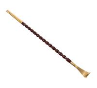 UKCOCO Portable Body Wooden Back Scratcher Brass Handle and at with for Handheld Scratch Tool to Itching Provide Instant Relaxation Men and Women, Home