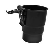 UKCOCO Portable Car Air Vent Cup Holder Black Durable Compact Water Bottle Stand for Road Trip Essentials and Daily Use Stylish Multi Functional Drink Holder Compatible with Various