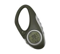 UKCOCO Portable Carabiner Altimeter with Handheld Barometer Thermometer for Mountain Climbing Lightweight Practical Design for Hiking Enthusiasts Accurate Altitude Temperature Measurement