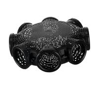 UKCOCO Portable Eel Basket Fishing Net Compact Lightweight Trap for Lobster Shrimp and Crabs One Molding Design with Fast Sinking Tight Seal for Catching