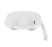 UKCOCO Portable, Hair Washing Basin Bedridden Patients for Leak-Resistant Shape and Ergonomic Handle Lightweight Plastic Shampoo Bowl for Home and Family Homes